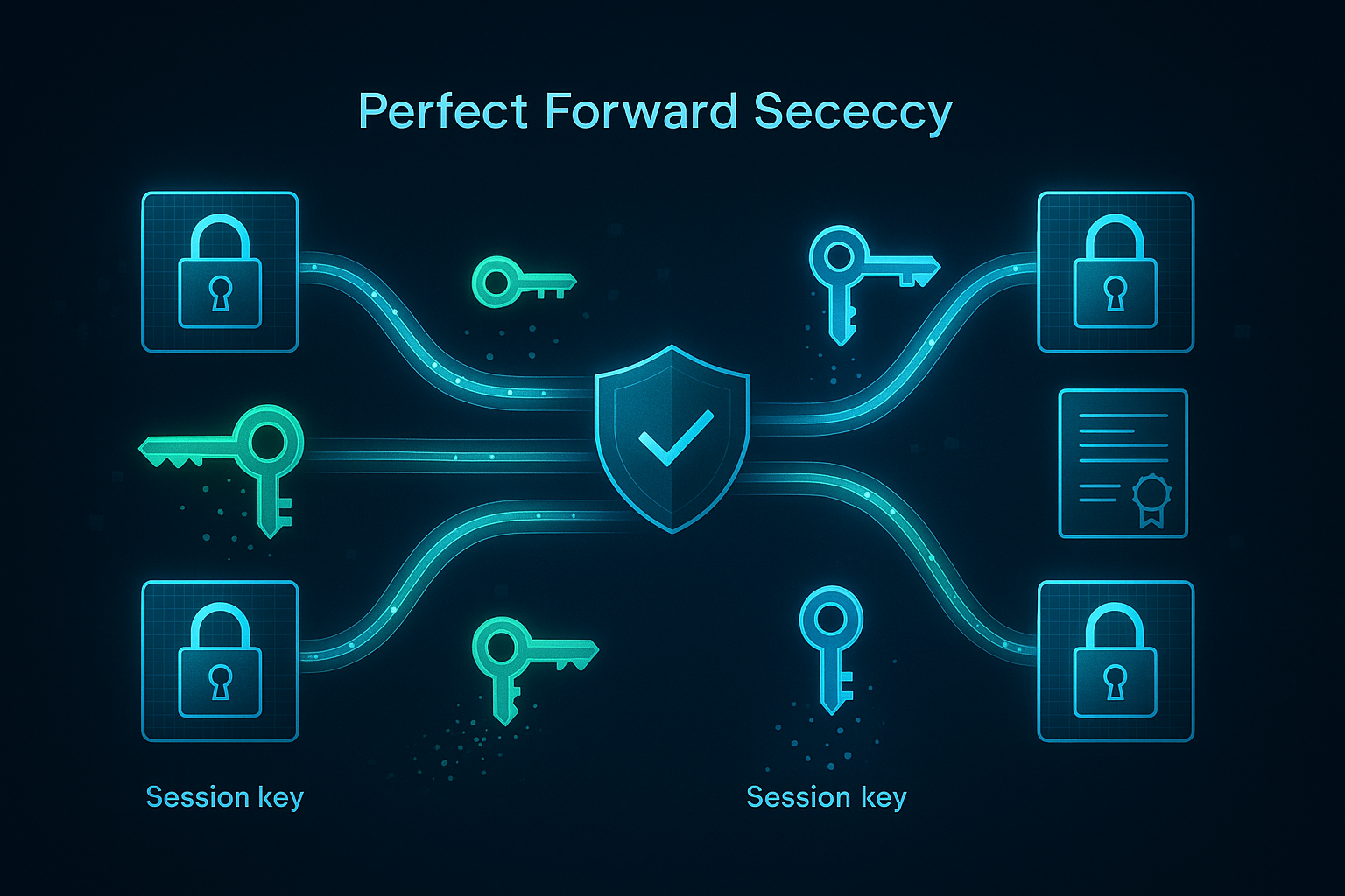 Perfect Forwarding Example Perfect Forward Secrecy (PFS) : Enhanced SSL Security – Trustico ...